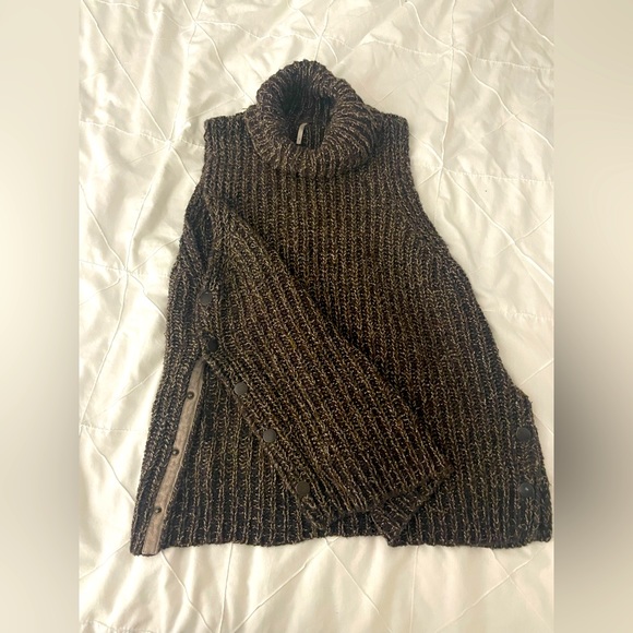 FreePeople tunic sweater S - Picture 2 of 5